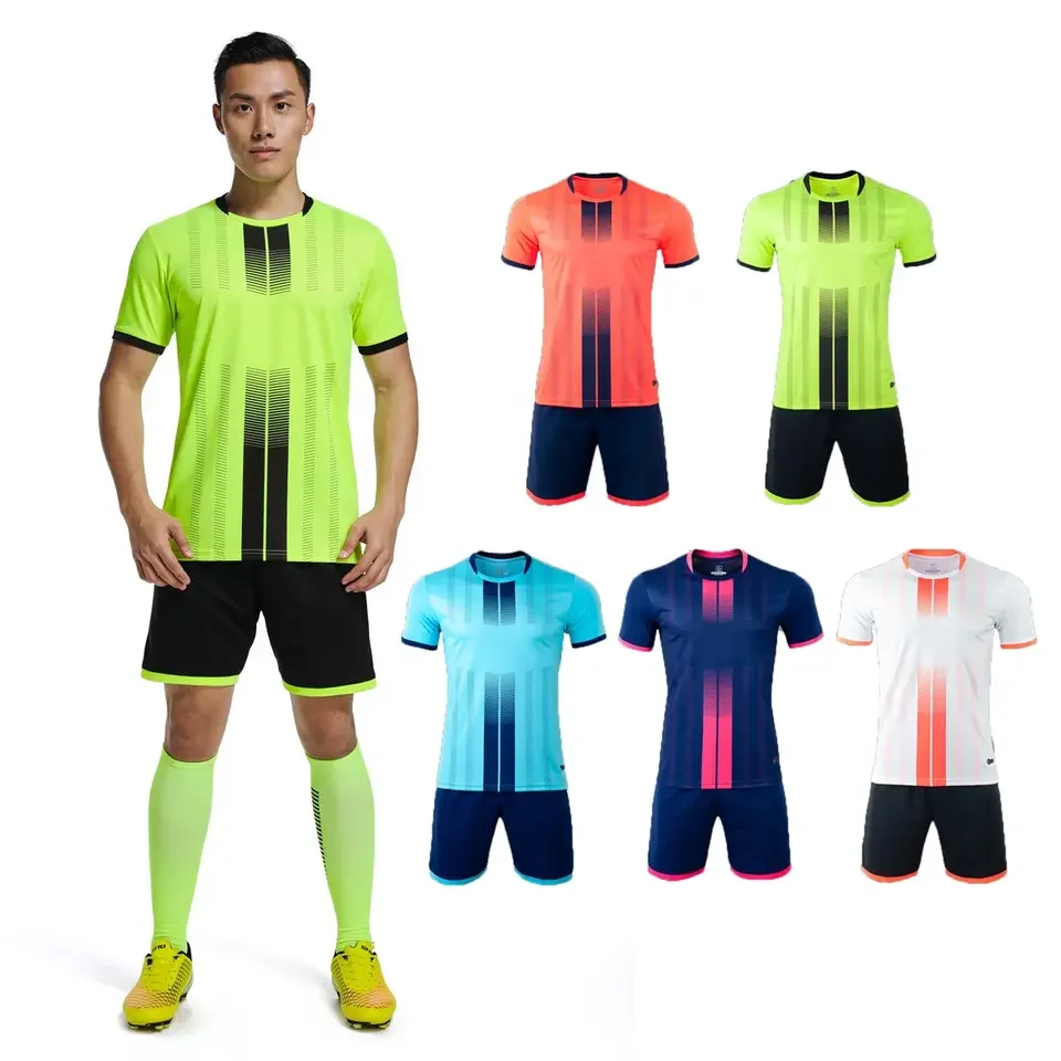 Newest Design 22-23 Club Soccer Uniform Adult Custom Football Uniform Child Team Soccer Wear
