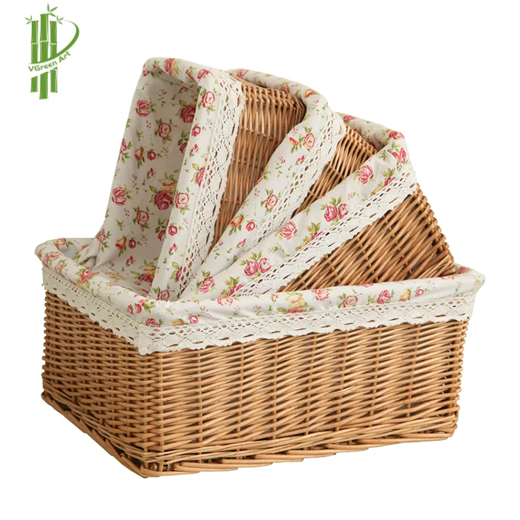 Picnic basket number VGA PC40 handmade bamboo basket VGREENART VIETNAM BRAND