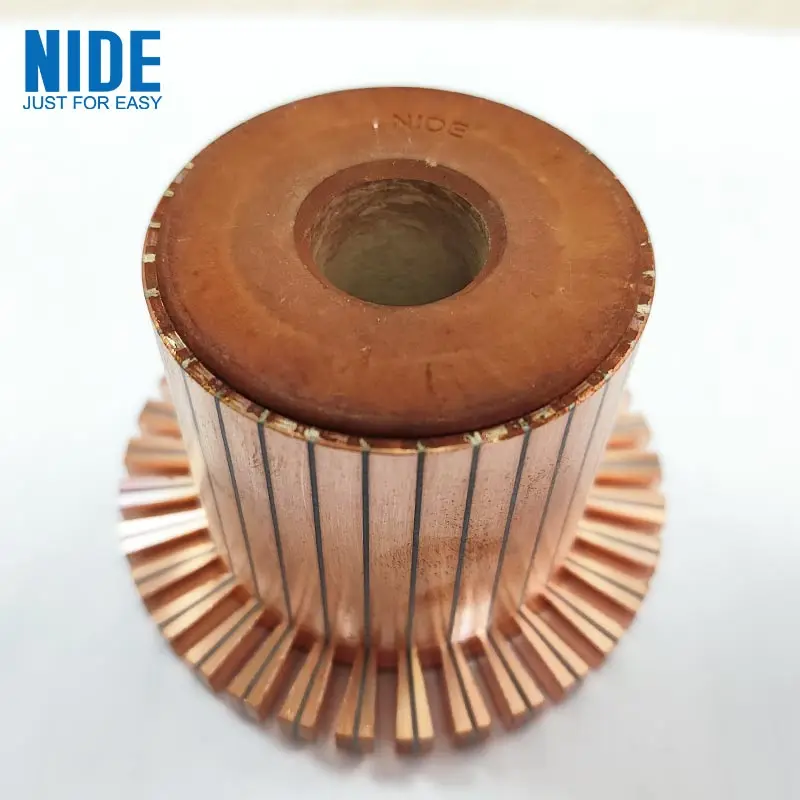 33 Segments Commutator Car Motor Parts Starter Armature Commutator 19*54*51mm For DC Motor