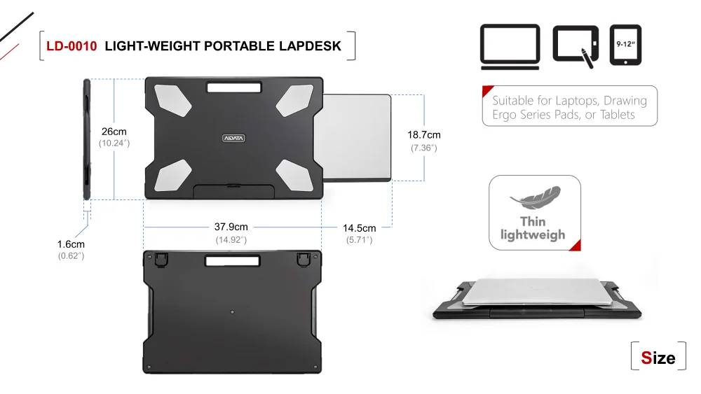 Portable Work Station Laptop Stand AIDATA