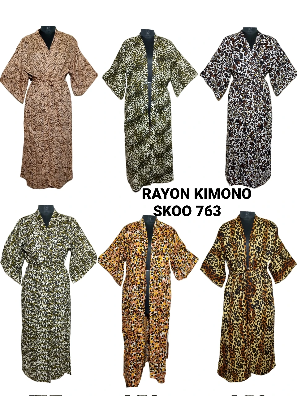 Rayon tiger print boho long fashionable kimono party wear tiger print long kimono export quality fabric long kimono