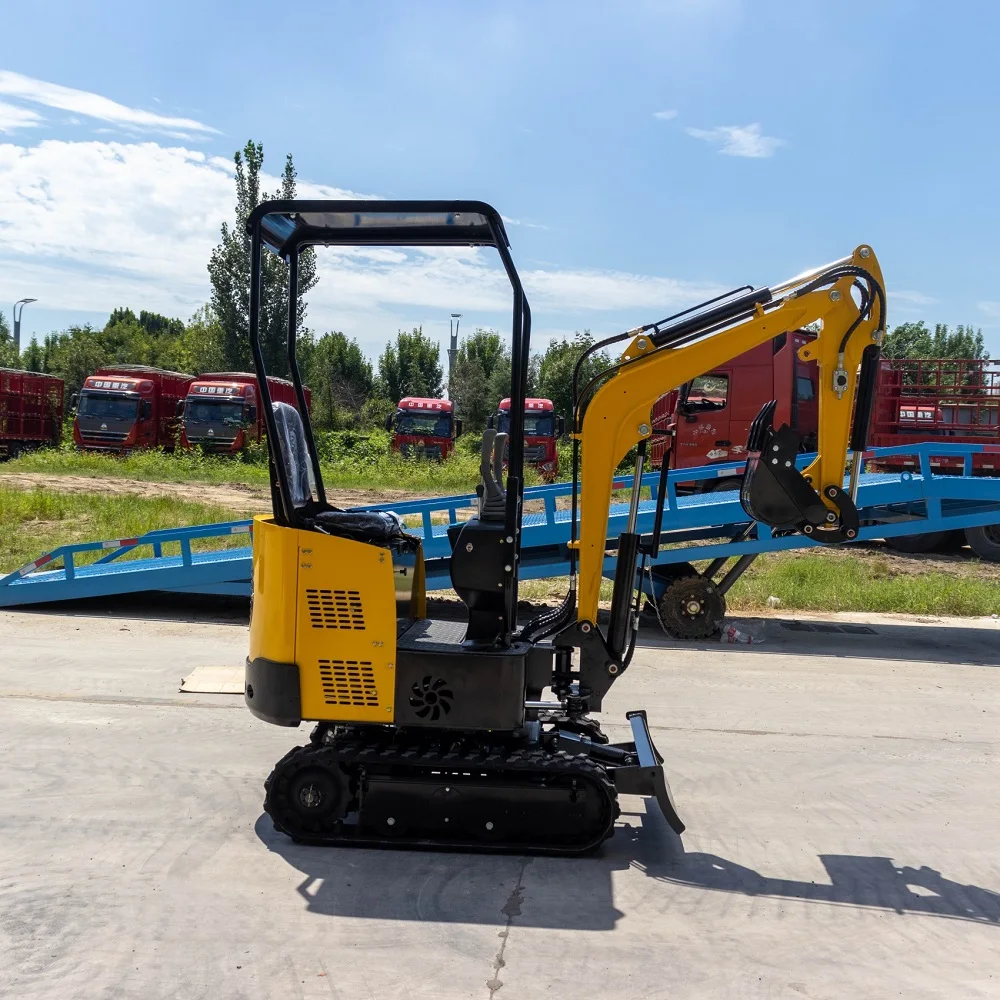 Whole-selling Mini Excavator Digging Machine  New Price  8 Ton 1 Ton 2 Ton 3 Ton Max  Clearance Cylinder Power Engine