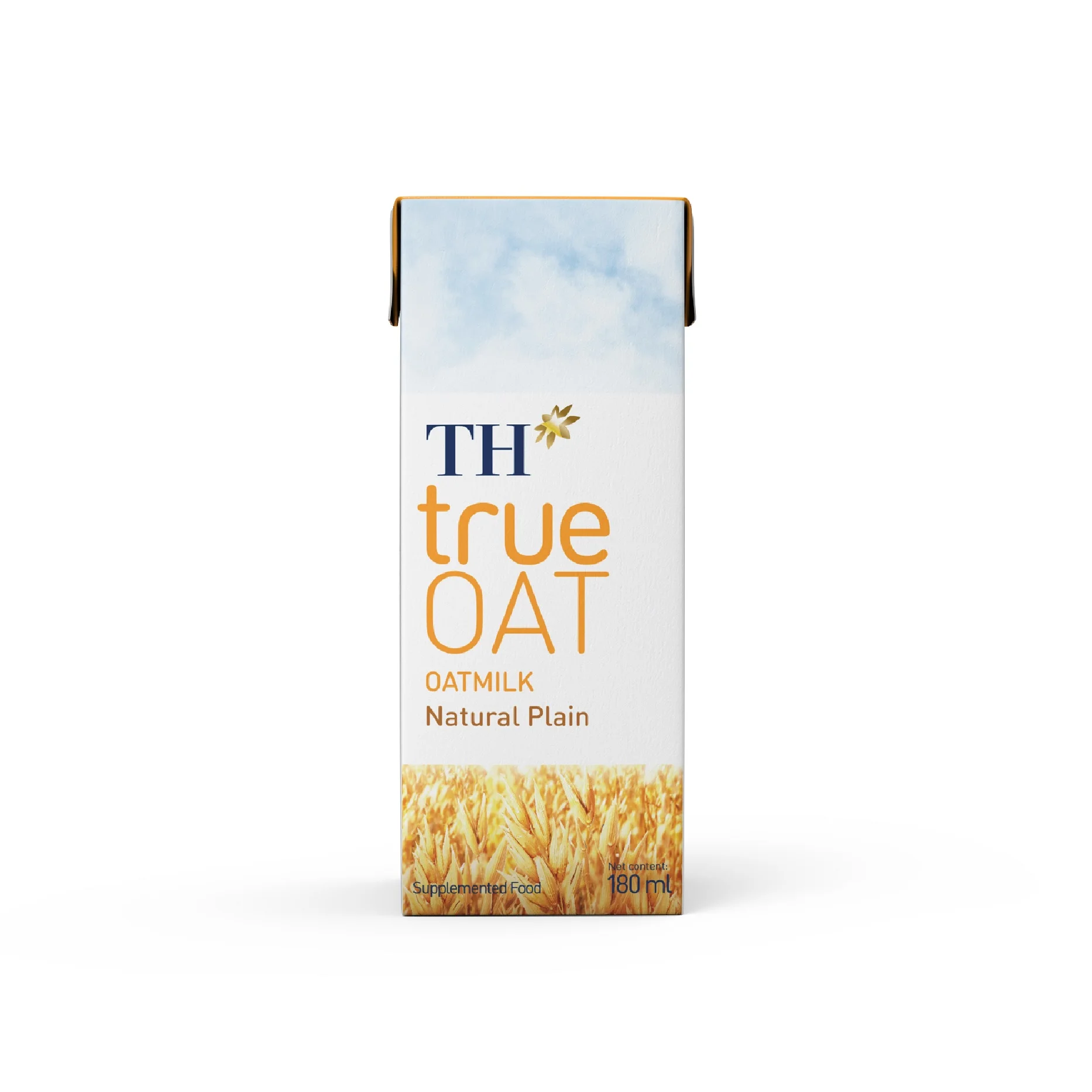 TH true OAT Natural Plain Oatmilk 180ml Natural Sweetness Soluble Fibre Bulk Blended Organic Grain Oat Milk