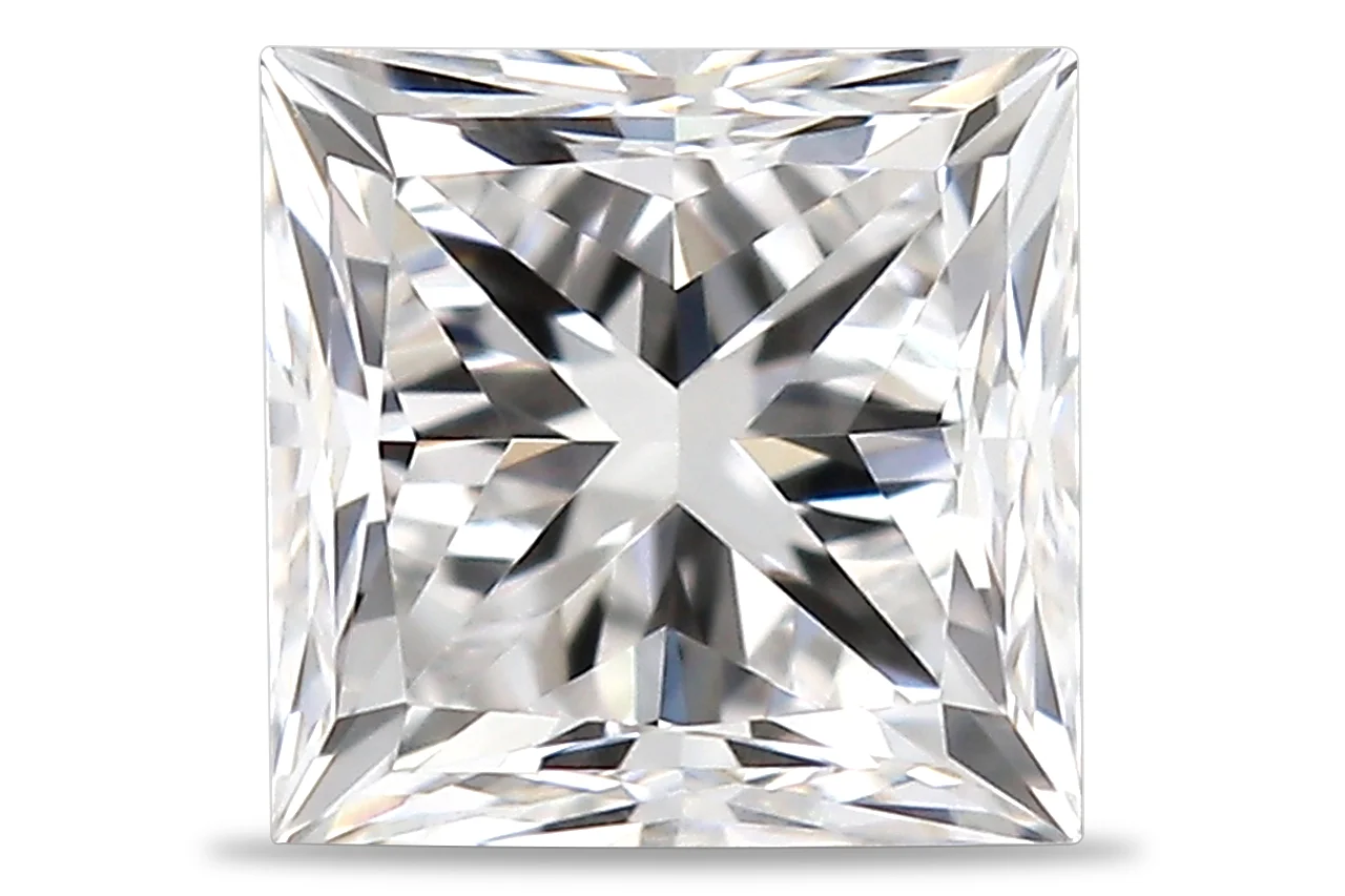 Сертифицированный IGI 3 48ct Princess Lab Выращенный бриллиант G Color VS1 прозрачность CVD синтетический свободный производитель необработанных HPHT бриллиантов