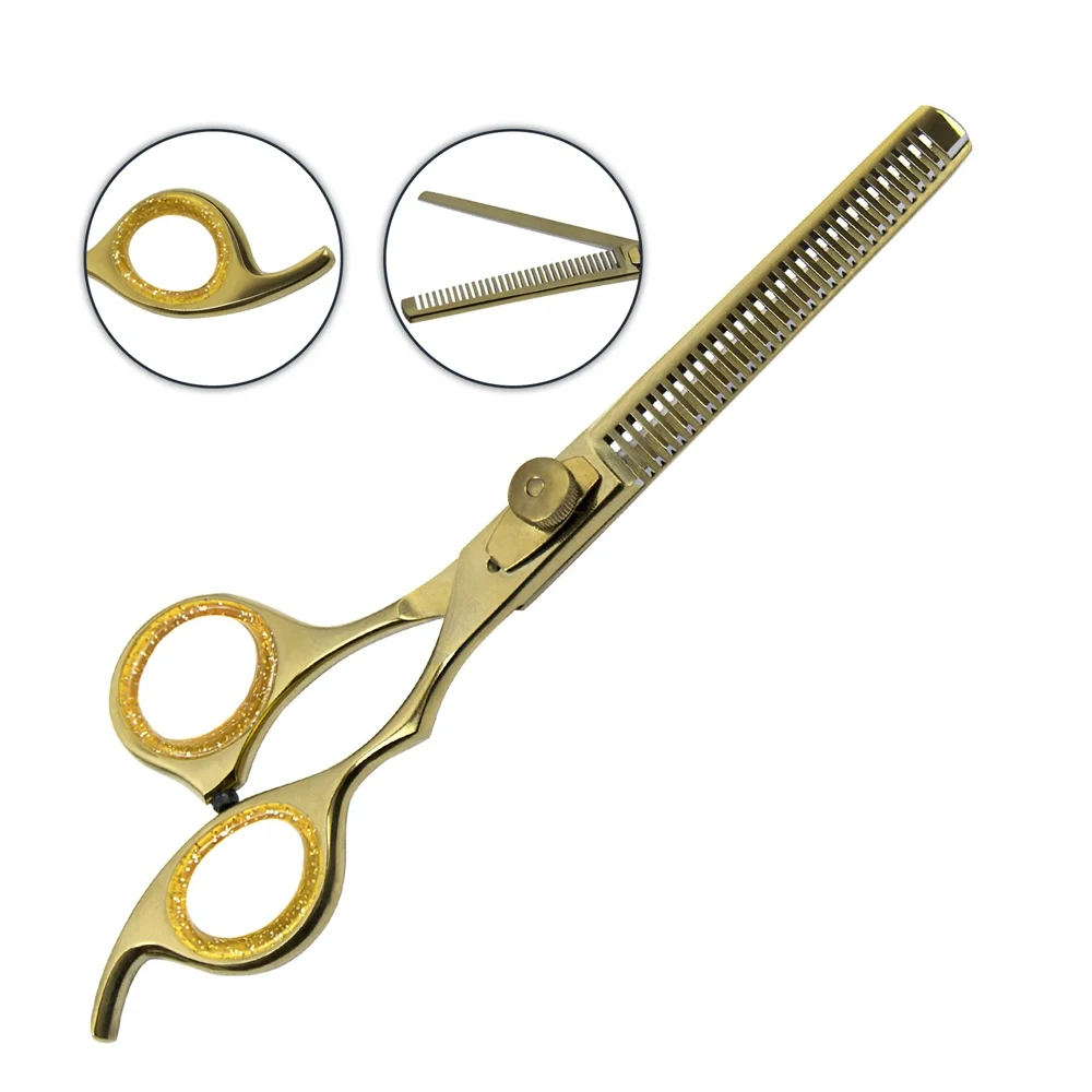 Professional Barber Thinning Scissor and Razor Shears barber salon hair cutting scissors straight and thinning scissors