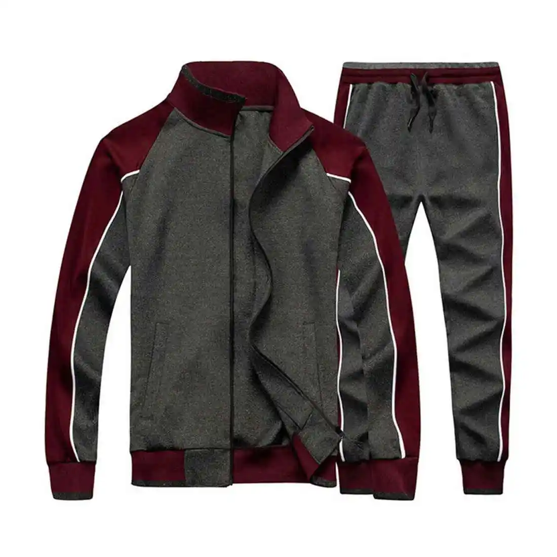 High Quality Mens Light Weight Sportswear Tracksuit/ Polyester Sports Running Wind Breaker/ Tracksuits For Men