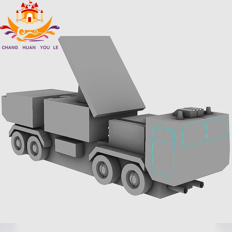 Inflatable radar Missile Launcher Bow Up Decoys & Targets Big Vehicles Panzer Model For Outdoor