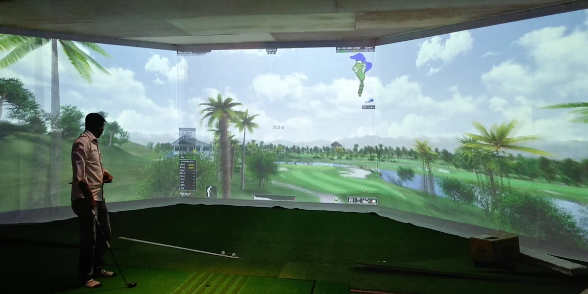 3D Full HD Hanaro Vision Plus 3S (Screen Golf Simulator) Hot Sales Innovation Functional New Concept