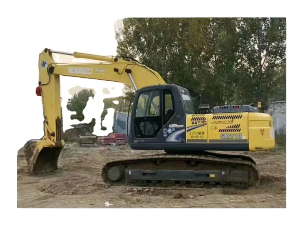 Экскаваторы б/у японский экскаватор Kobelco SK210 21 тонн гидравлический гусеничный в хорошем состоянии SK210-8 для продажи