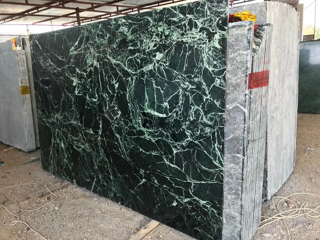 Best Quality Spider Green Marble Slabs tiles