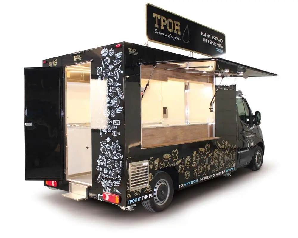 Buy Dessert Mobile Hot Food Trucks Beverage Hot Storage Truck Mobile Food truck For Sale