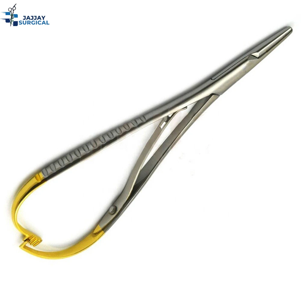 Stainless Steel Mathieu Needle Holders Dental Needle Holders TC Surgical Forceps Dental Instruments