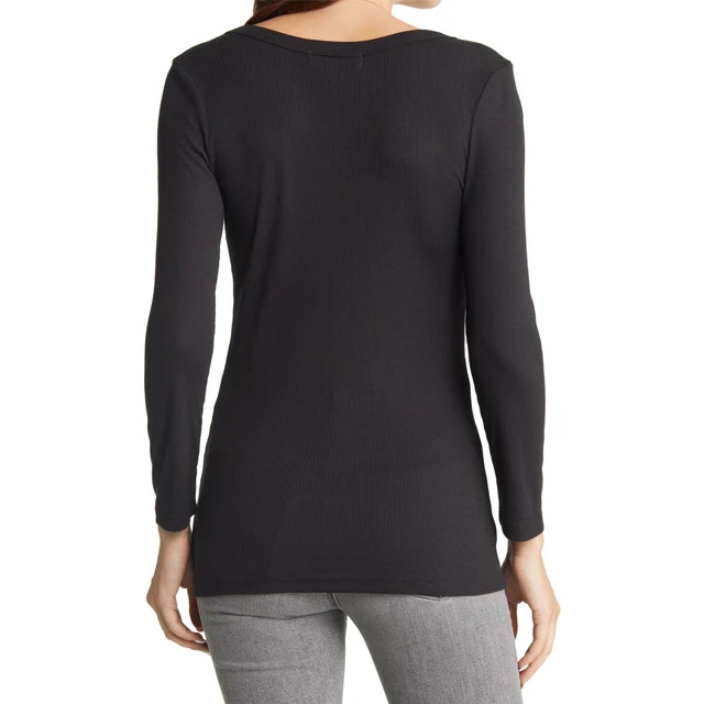 New Style Winter Wear Top For Ladies High Quality Cotton Polyester Blend Teenage Girls Sexy Blouse OEM Design