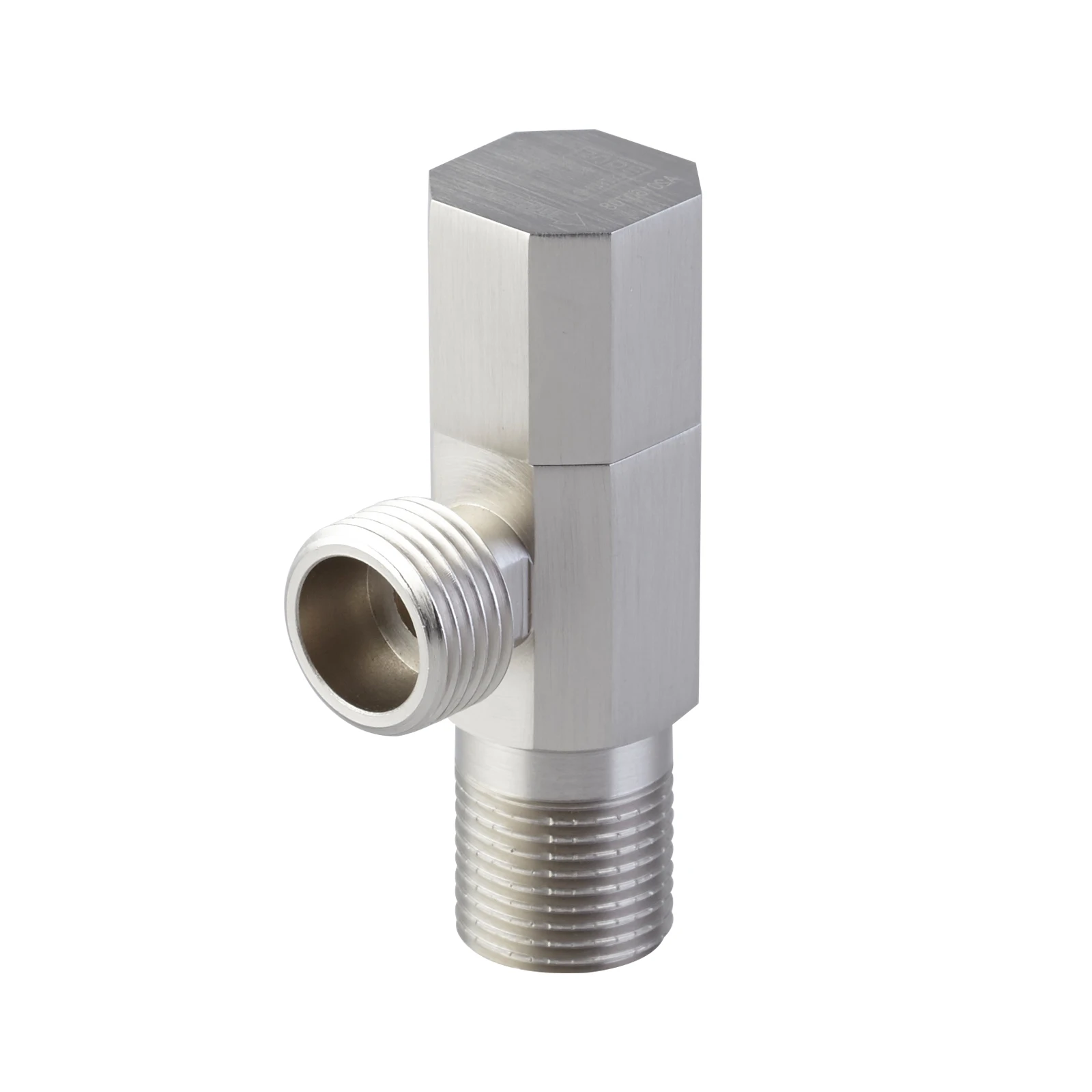 Angle valve brass chrome-plated globe valve High flow and high quality valves are used in kitchen and bathroom