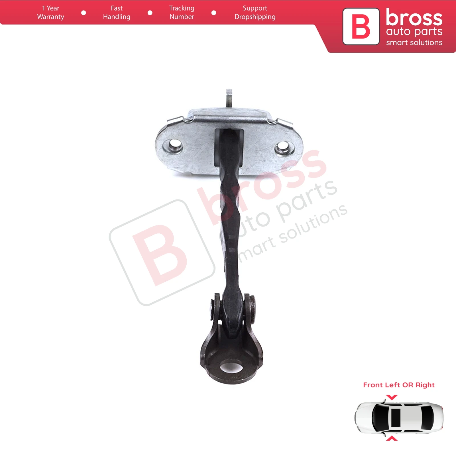 BDP1369  Front Door Stop Check Assy Limiter Strap for Toyota Yaris Vitz MK3 P13 2010-2020 Vios P15 Verso S P12 6861052130