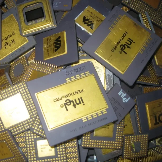 Premium Grade High quality Pentium pro gold ceramic cpu scrap CPU Processor Scrap