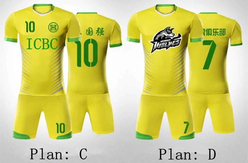 Soccer Uniform Hot Sale Breathable Soccer Uniform Set Football Uniform Custom Soccer Wear Football Customize