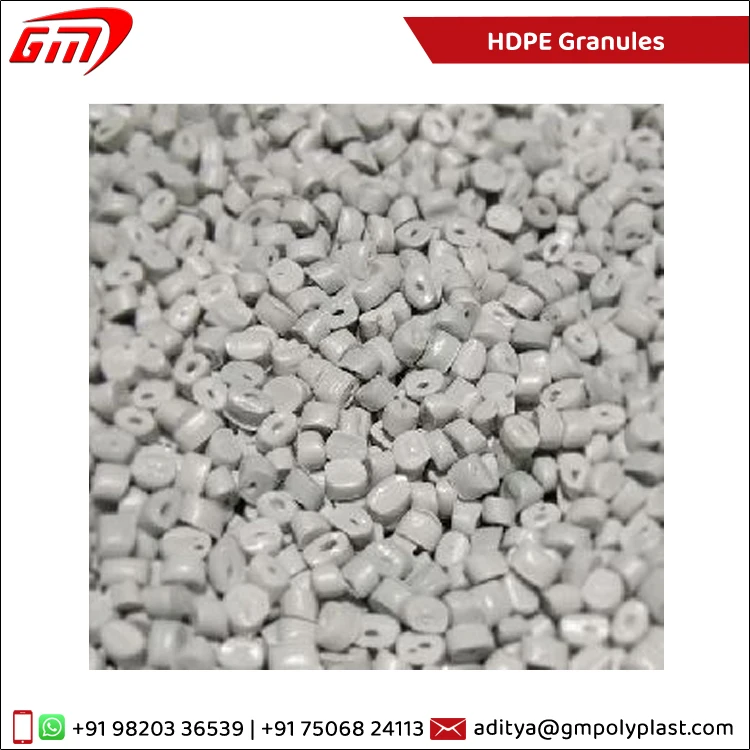 Indian Manufacturer of Recycled General Plastics Raw Materials Moulding Use HDPE Granules at Wholesale Price