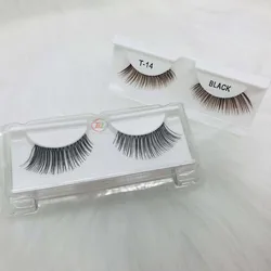 Vietnam wholesale supplier top quality false band full strip mink eyelashes synthetic fluffy soft & natural