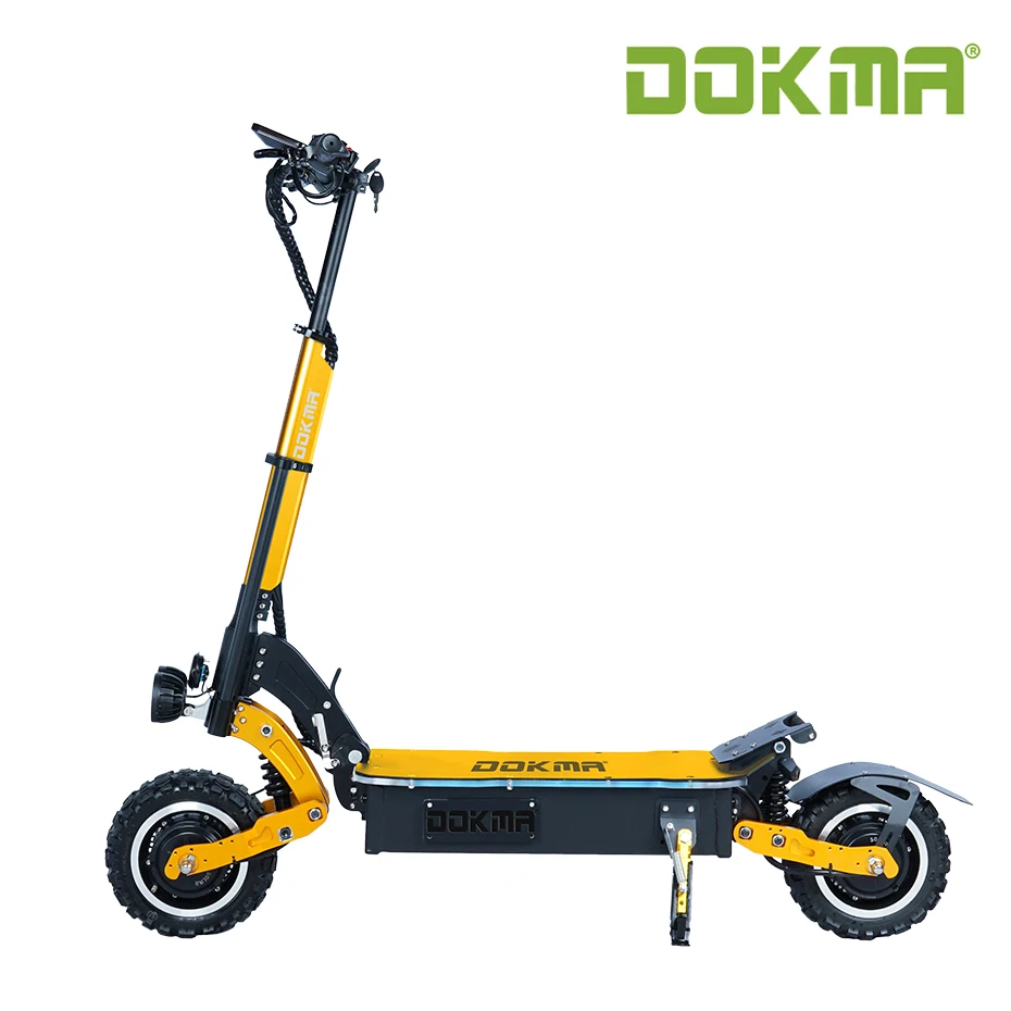 Dokma Dx 60V 6000W 25ah Powerful 11 inch Fat Tire Long Range off Road Tire Scooter for Adult 72V Electric Scooter