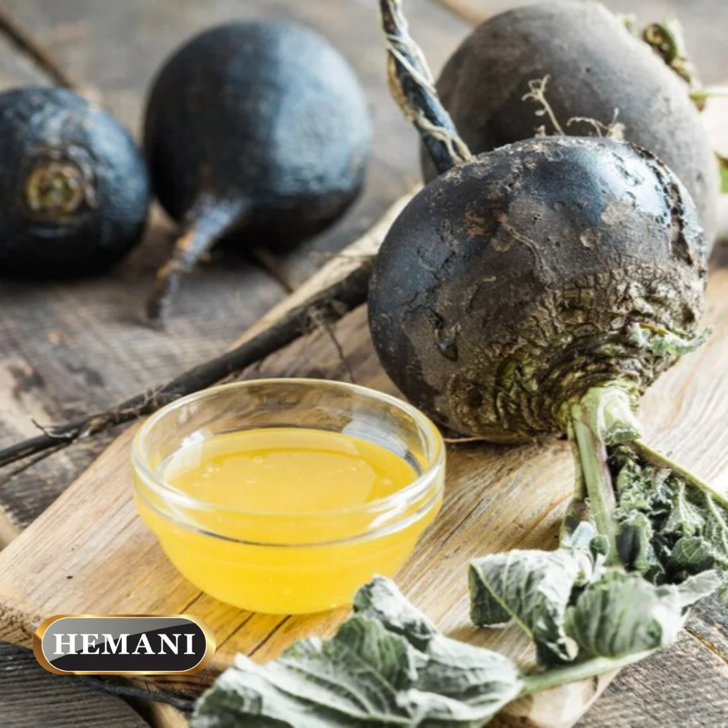 100% Pure & Organic Cold Pressed Hemani BLACK RADISH OIL, Cosmetic-Face Skin Hair Body, Edible, Sizes 30ml to 1 LTR & Bulk Qty