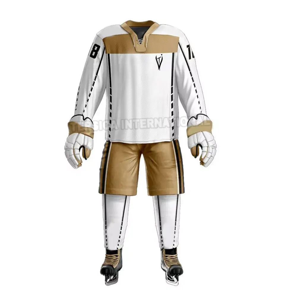 Quick Dry Custom Reversible Ice Hockey Uniform Adults Sportswear Ice Hockey Uniform Best Quality Ice Hockey Uniform