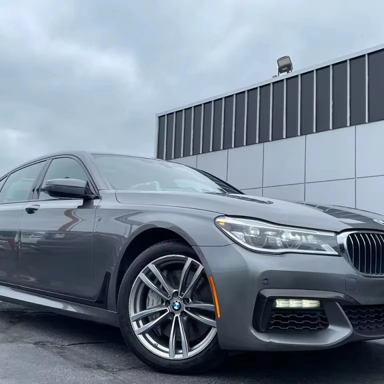 2018 электромобиль BMW 7 серии 750i xDrive с панорамным люком и кожаными сиденьями левое рулевое управление для продажи
