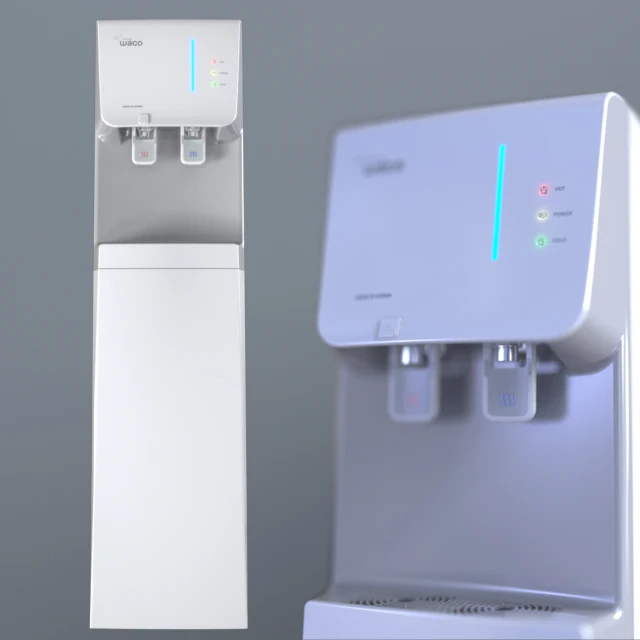 POU Water Cooler Optional Inline Filter System, Water Purifier, Direct connect Hot and Cold Water Dispenser pump, WG