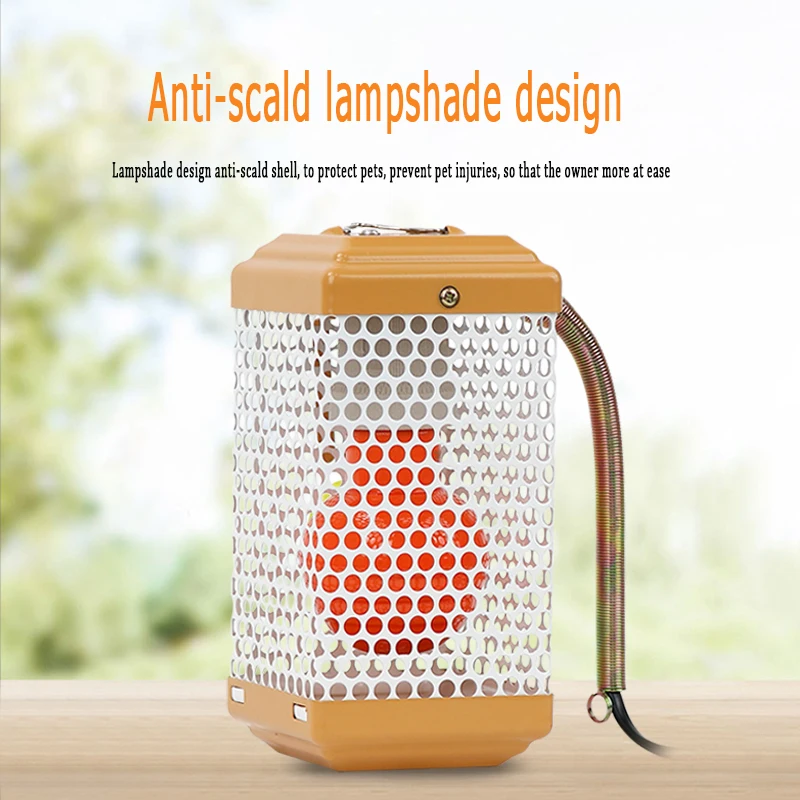 Горячая Распродажа, инфракрасный керамический излучатель, нагревательная лампа для птичьей клетки, нагреватель для домашних животных, подходит для рептилий и земноводных