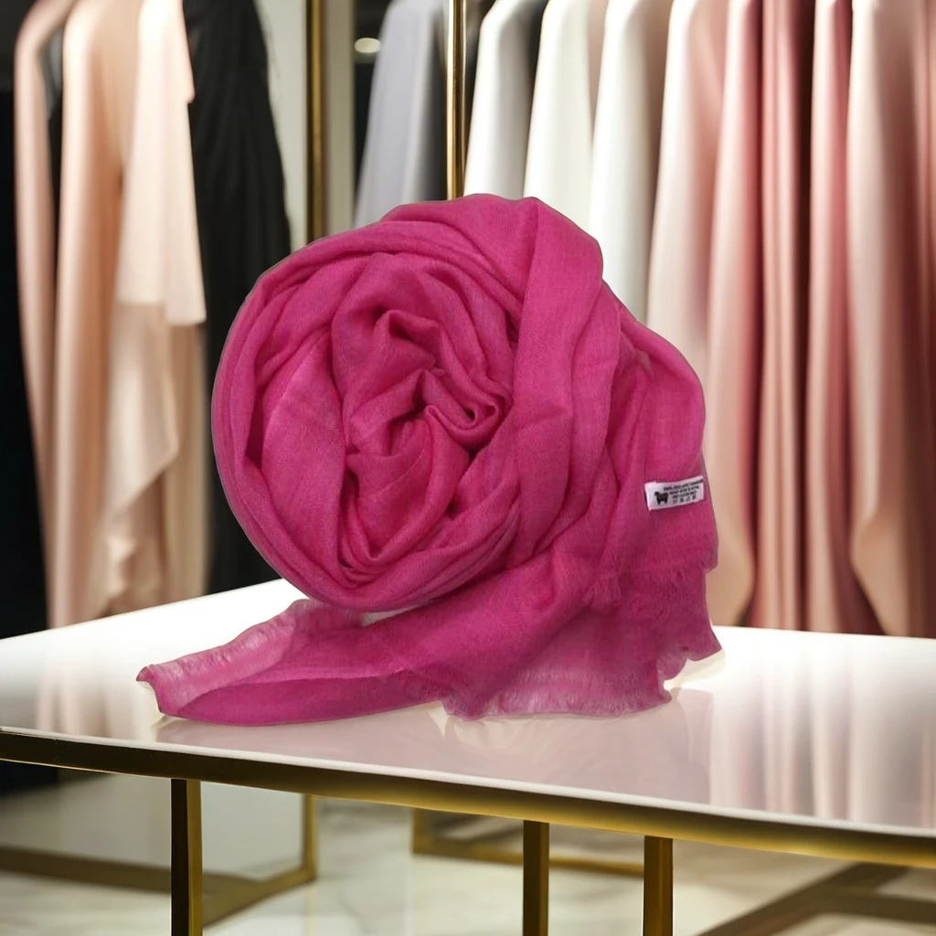 100% Cashmere Scarf/Handmade pashmina