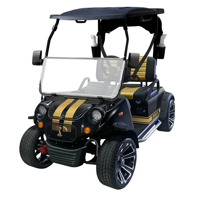 Free Shipping Club Car Lifted 4 Passenger Electric Golf Cart With Seats