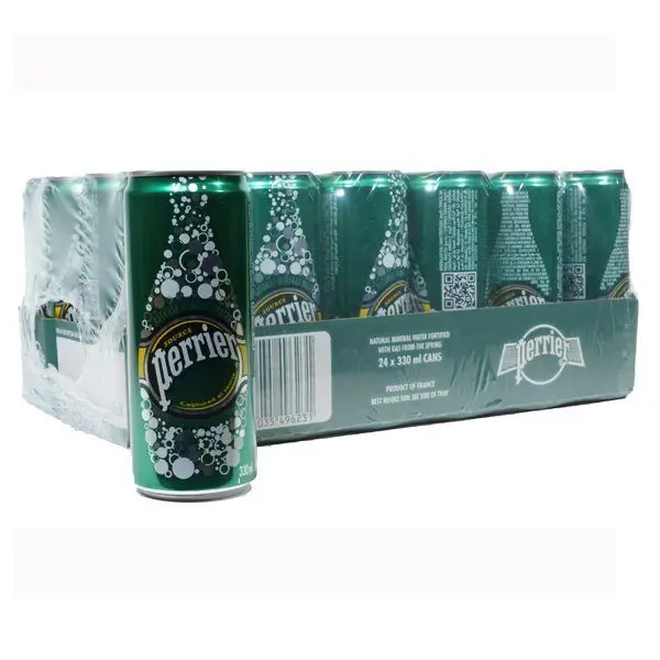 Premium Perrier Carbonated Natural Lemon Flavour Mineral Water 250ml
