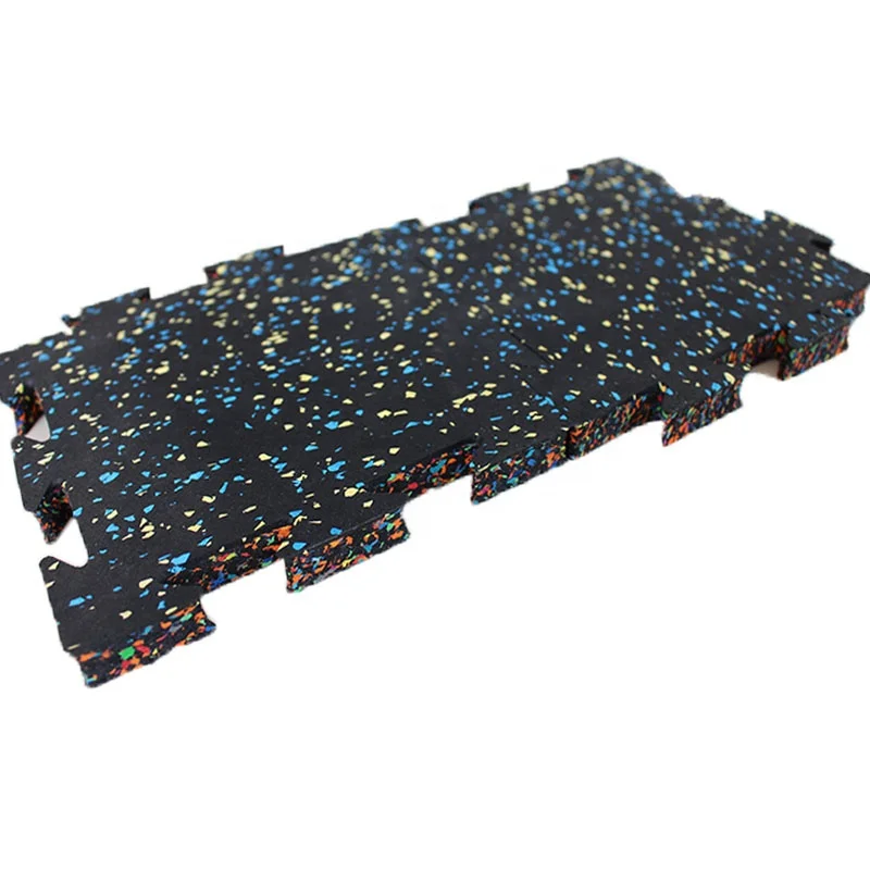 Outdoor Rubber EPDM Tile Fitness Foam Rubber Gym Floor Tiles Playground Floor