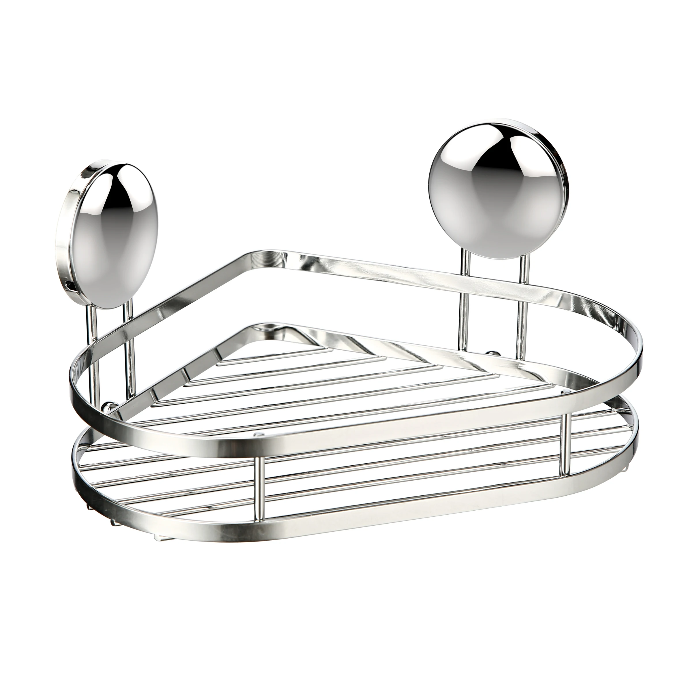 Infinity Bathroom Wall Mounted Basket Corner Shower Caddy Shelf