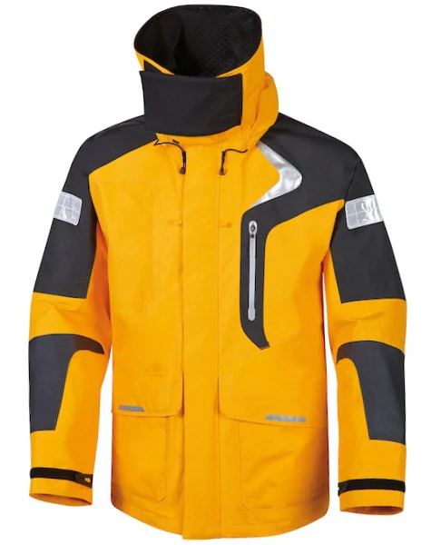 Парусная куртка с регулируемым капюшоном для мужчин, Водонепроницаемая дышащая ветрозащитная сухая куртка для лодок, легкая куртка