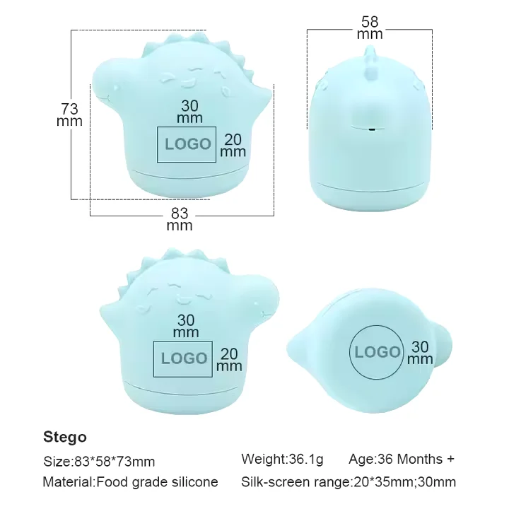 Vietnam BPA-Free Silicone Baby Bath Toys Dinosaur Shaped Bubble Toys for Toddlers Fun Shower Accessories for Kids