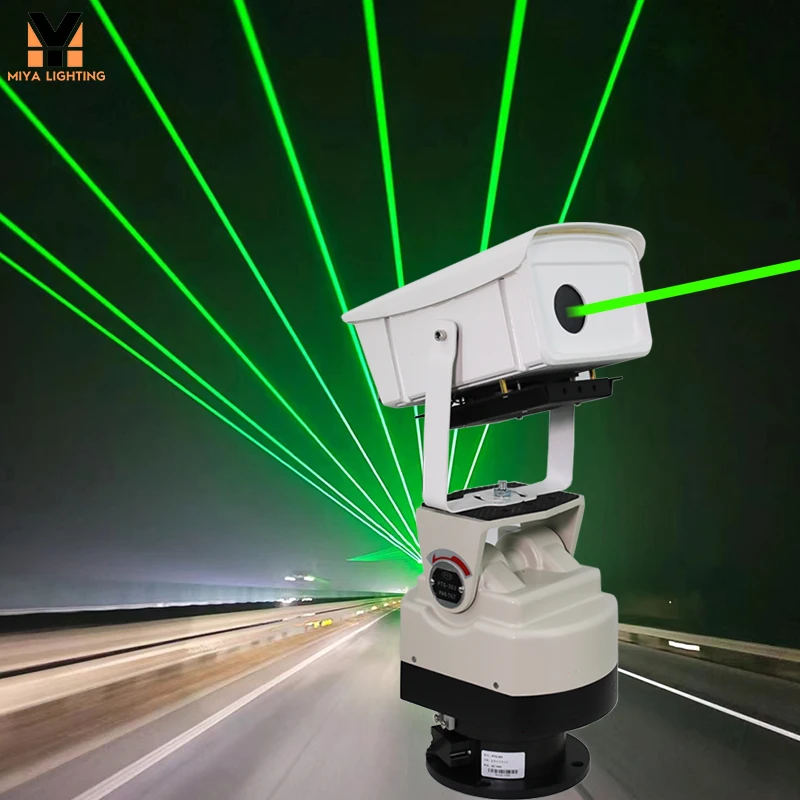 Outdoor IP65 Waterproof Highway Landmark Road Expressway Sky Green Moving Head Laser Light