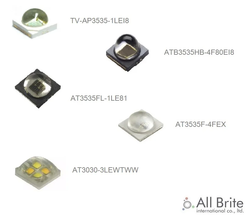 Hot Sell 10w rgb led or 1616 3030 5050 3535 High Power Red Green Blue RGB UV IR Power LED