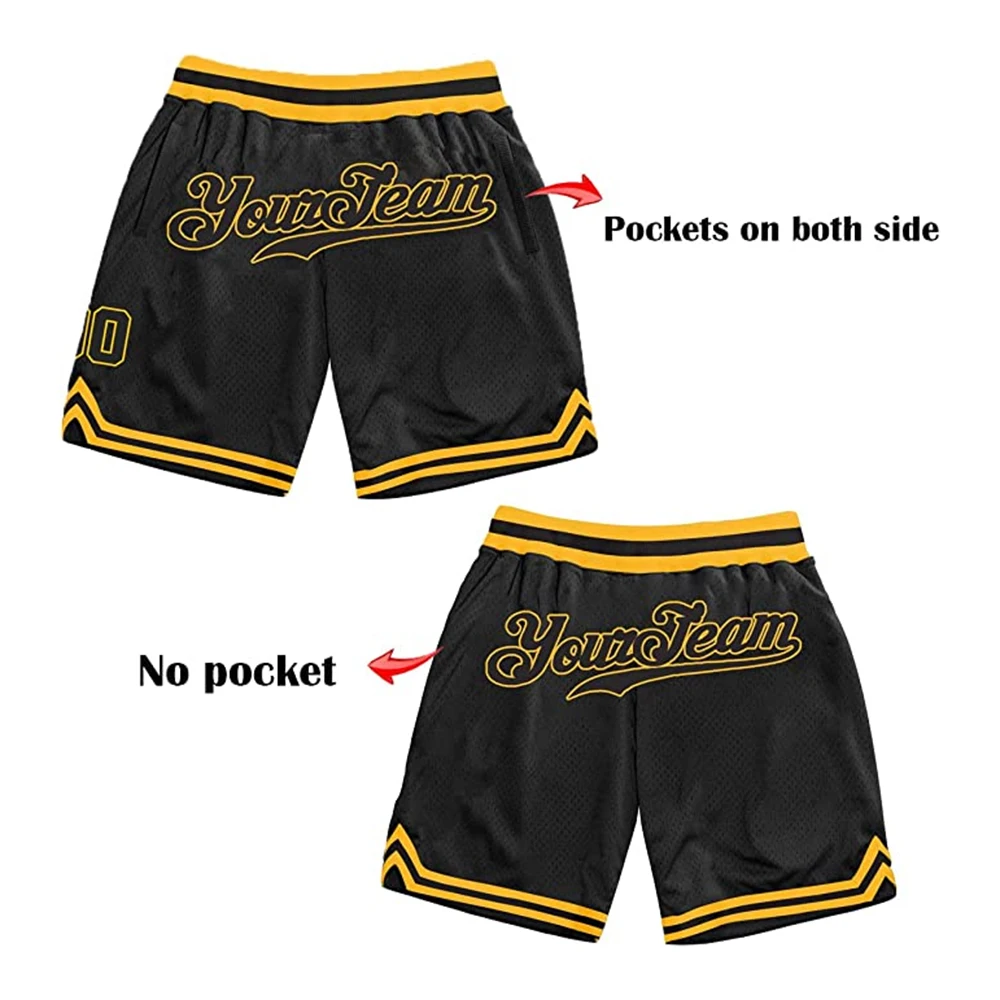 Hot Sell Adults Basketball Shorts Sublimated Custom Team Name Printed High Quality Sports Training Wear Shorts