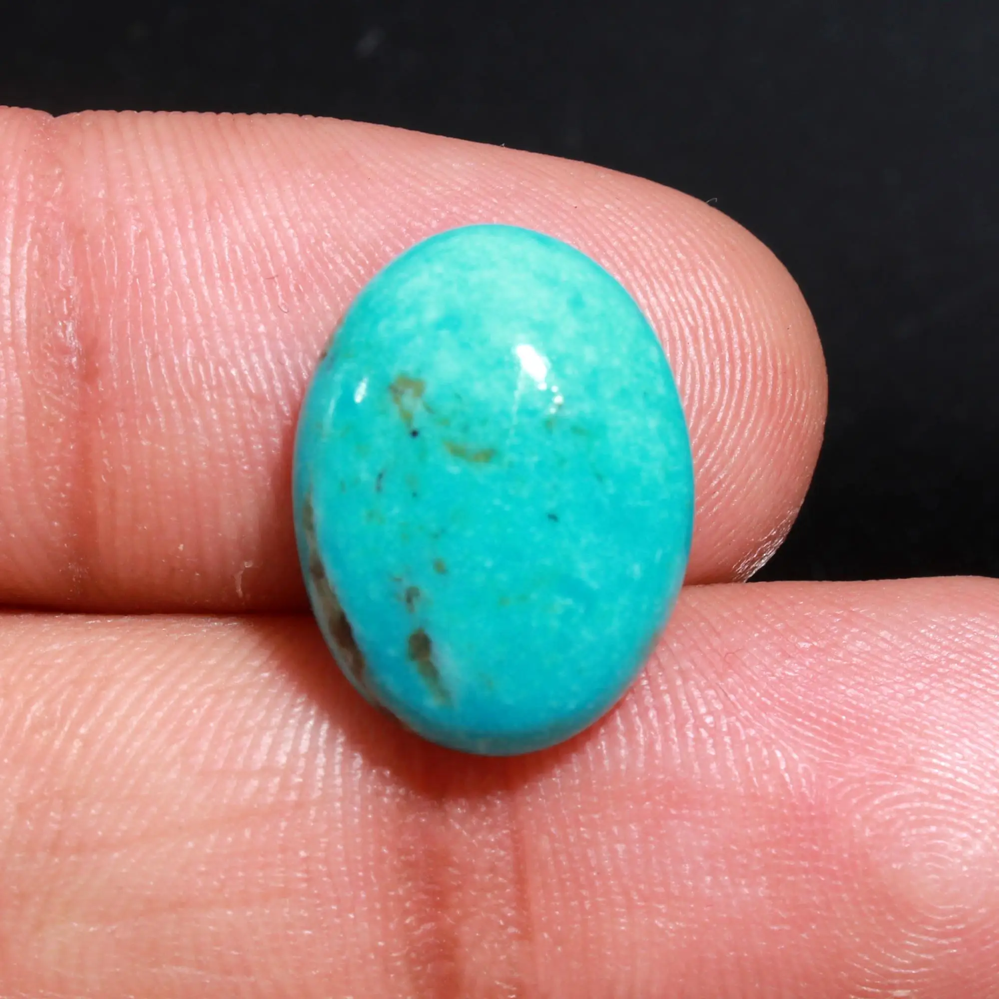 AAA Arizona Turquoise Stone December birthstone Crystal Healing Semi Precious Oval Shape Gemstone Cabochon Arizona Turquoise
