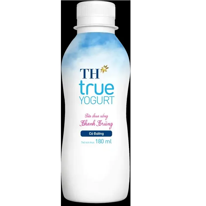 0.18L Food Beverage High Quality Nutrition Delicious Pasteurized Drinking Yogurt Sweetened 180 ml Dairy Products Yogurt