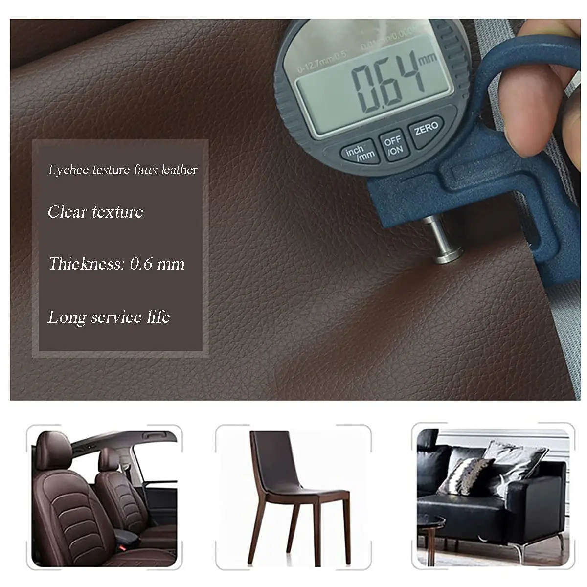 2024 New Style Synthetic Vinyl PVC Leather Fabric Stylish Interior Decoration for Cars Houses Outdoor Spaces