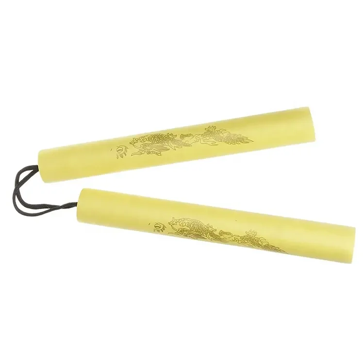 Kung Fu Nunchakus Martial Arts Safety Foam Nunchakus Sponge Double Truncheon With Stainless Steel Chain