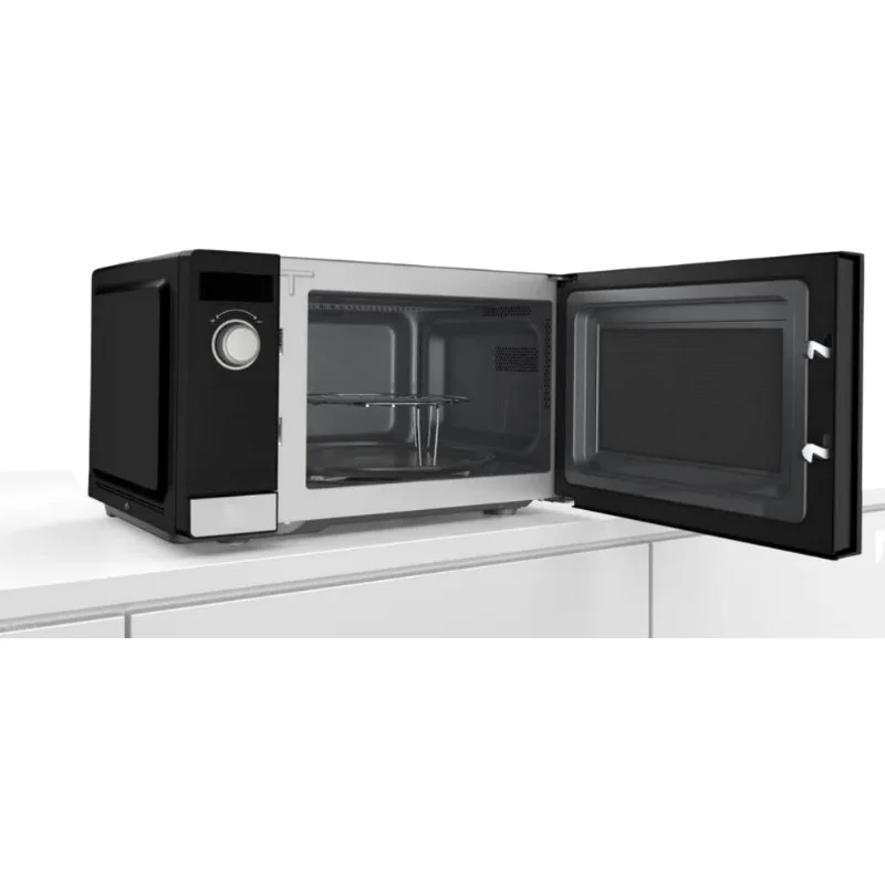 HOT DEAL Series 2 Freestanding Microwave 44 x 26 cm Stainless steel with Time Functions, 8 Automatic Programmes