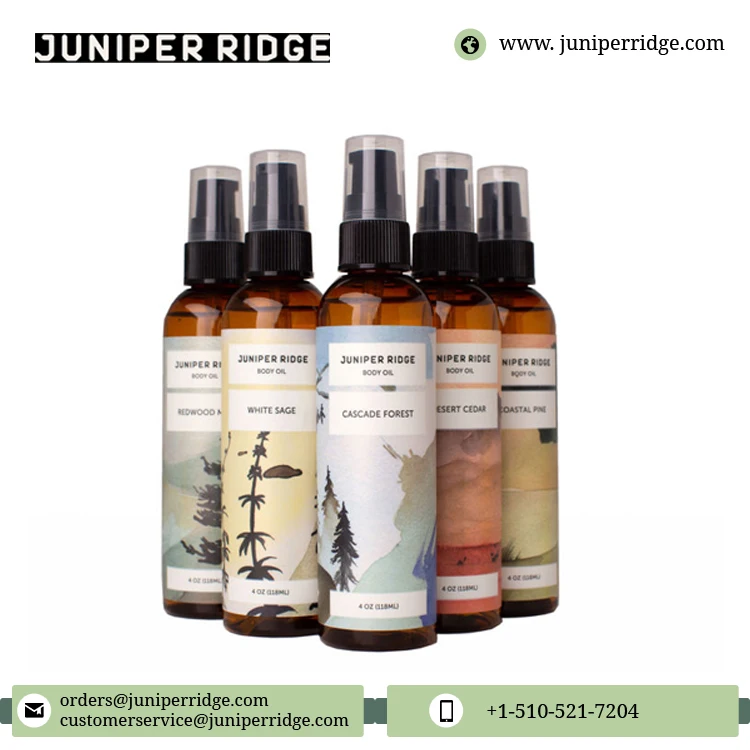 Hot Sale Best Body Use Moisturizing  and Healthy Skin Natural and Pure Coastal Pine Body Oil for Sale
