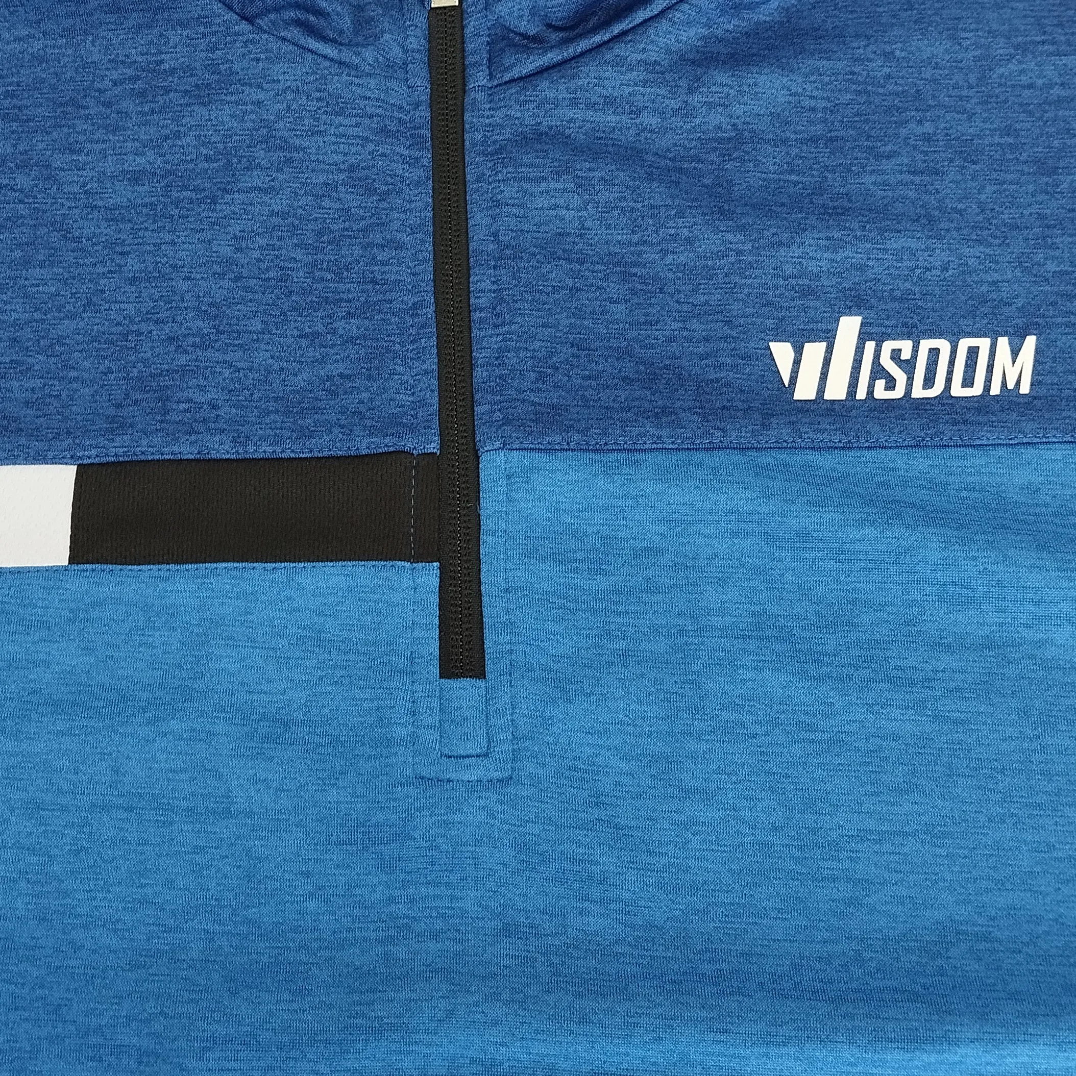 Wholesale Custom Logo Design Half Zip Top Sweatshirt New Design Long OEM Plain Print Sport Training Running Oversized Fabric