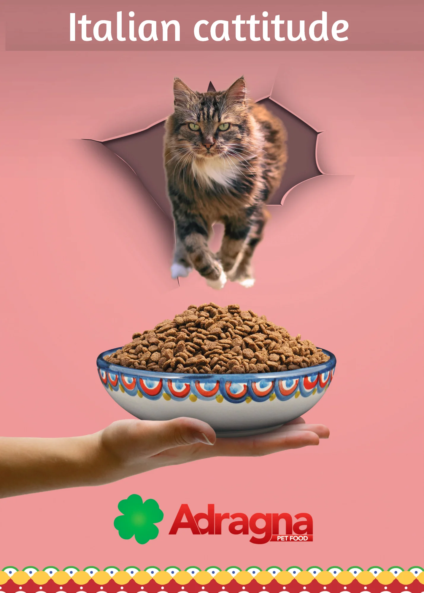 Premium Quality Italian Pet Food with Fish Rice Flavour Cat Food Suitable for Adult Sterilized Cat 1.5kg