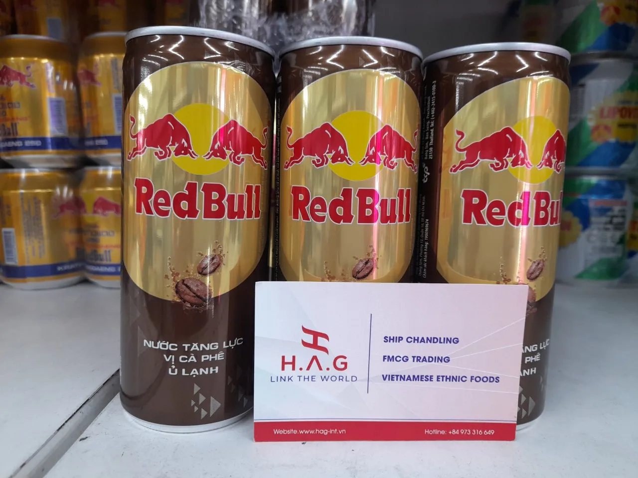 Экспорт оптом Энергетический Напиток Red + Bull Coffee 250 мл x 24