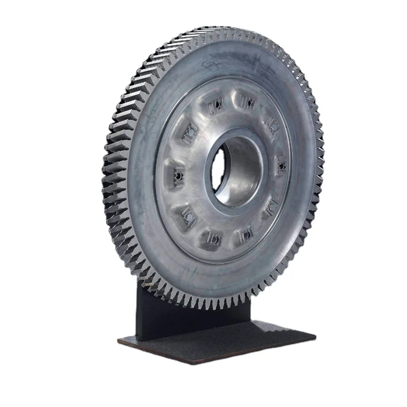 Nickel Based Alloy Vacuum Casting Airplane Jet Engines Turbine Disc for SGT-2000E