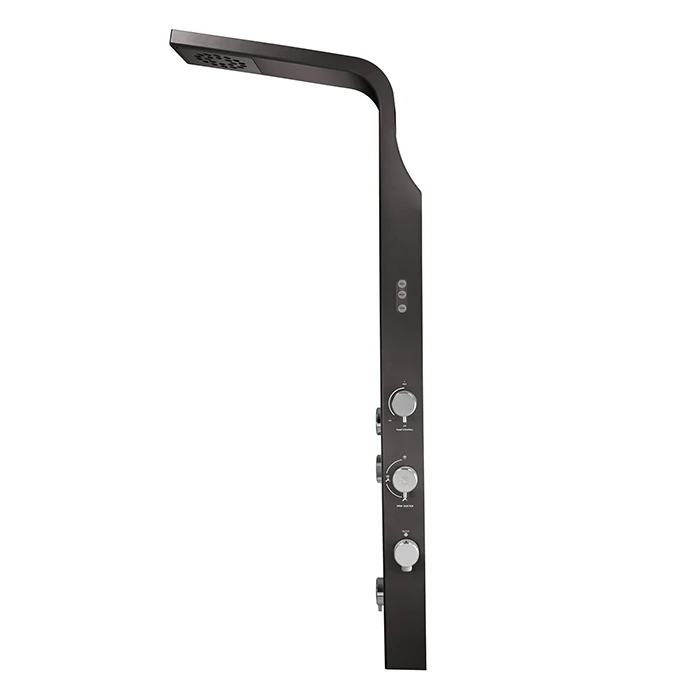 New Factory Price SMART REVO i Series Mocha Color Tankless Electric Wall Mounted Water Heater LED Plastic Household Use